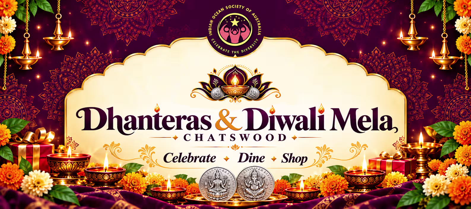 Dhanteras & Diwali Mela Chatswood 2026 | North Shore