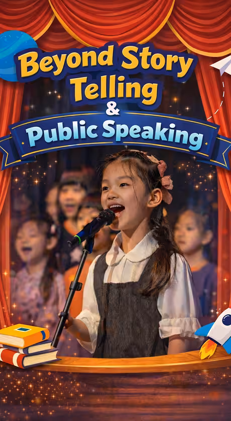 Beyond Storytelling & Public Speaking-Kids Talent Showcase at Kids Enrichment Expo 2026