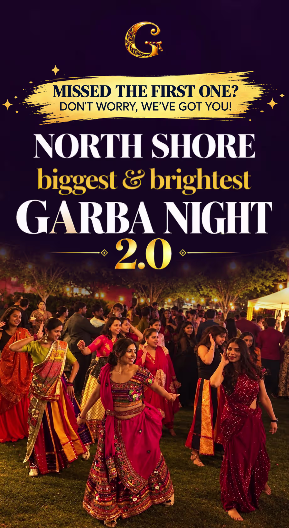 North Shore Garba 2.0 – The Dandiya Night Returns!