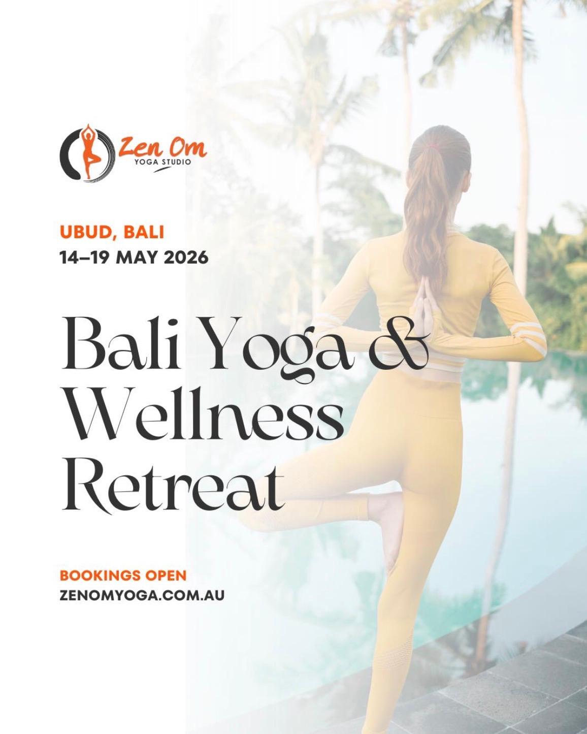 Bali Yoga & Wellness Retreat 6-Day Yoga & Wellness
